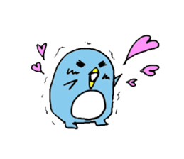 the sticker of lovely penguin sticker #12272759