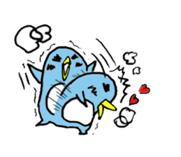 the sticker of lovely penguin sticker #12272761