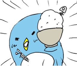 the sticker of lovely penguin sticker #12272767