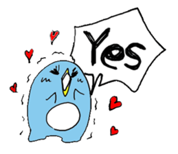 the sticker of lovely penguin sticker #12272769