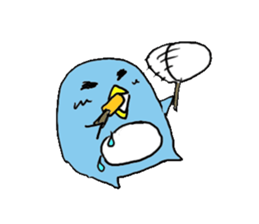 the sticker of lovely penguin sticker #12272773