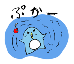 the sticker of lovely penguin sticker #12272775