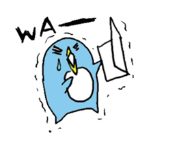 the sticker of lovely penguin sticker #12272778