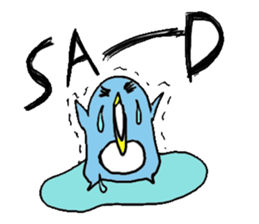 the sticker of lovely penguin sticker #12272779