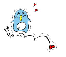 the sticker of lovely penguin sticker #12272780