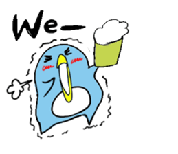 the sticker of lovely penguin sticker #12272785