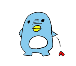 the sticker of lovely penguin sticker #12272787