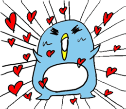 the sticker of lovely penguin sticker #12272790