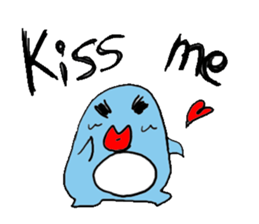 the sticker of lovely penguin sticker #12272791