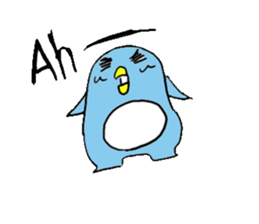 the sticker of lovely penguin sticker #12272797