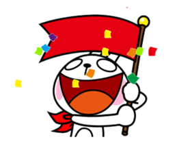 The rabbit soul moves 5 ~It is support~ sticker #12272989