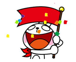 The rabbit soul moves 5 ~It is support~ sticker #12272989