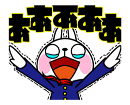 The rabbit soul moves 5 ~It is support~ sticker #12272996