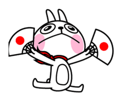 The rabbit soul moves 5 ~It is support~ sticker #12273003