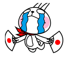 The rabbit soul moves 5 ~It is support~ sticker #12273004