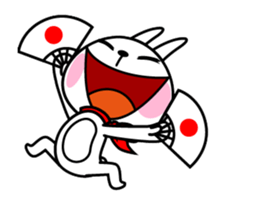 The rabbit soul moves 5 ~It is support~ sticker #12273005