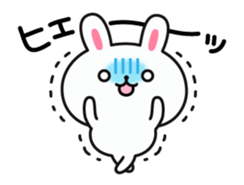 Rabbit attentive Animation sticker #12273127