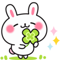 Rabbit attentive Animation