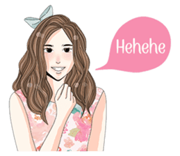 Cewek Eksis sticker #12273534