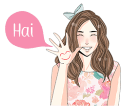 Cewek Eksis sticker #12273535