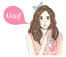 Cewek Eksis sticker #12273541