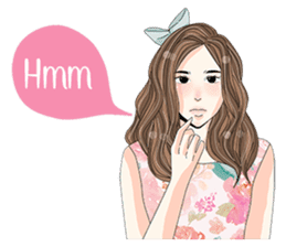 Cewek Eksis sticker #12273544