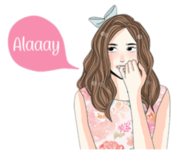 Cewek Eksis sticker #12273551