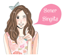 Cewek Eksis sticker #12273552