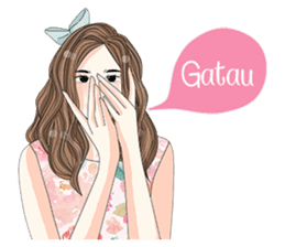 Cewek Eksis sticker #12273555