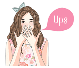 Cewek Eksis sticker #12273558