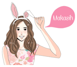 Cewek Eksis sticker #12273561