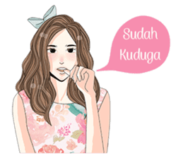 Cewek Eksis sticker #12273563