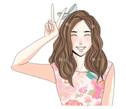 Cewek Eksis sticker #12273564