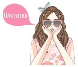 Cewek Eksis sticker #12273569