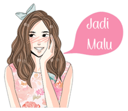 Cewek Eksis sticker #12273573