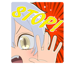 Spirit of cat sticker #12274020