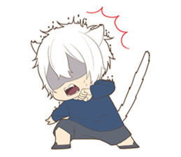 Spirit of cat sticker #12274034