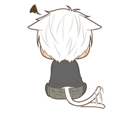 Spirit of cat sticker #12274038