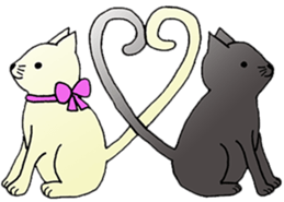 free unrestrained cat sticker sticker #12274144