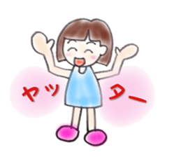 girl,yoku tsukau kotoba sticker #12274199