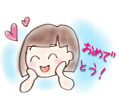 girl,yoku tsukau kotoba sticker #12274200