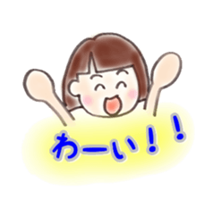 girl,yoku tsukau kotoba sticker #12274202