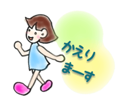 girl,yoku tsukau kotoba sticker #12274209