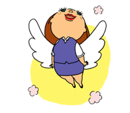 The Funny and Bright Woman sticker #12274323