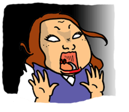 The Funny and Bright Woman sticker #12274328