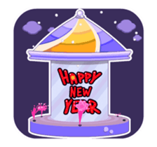 Pink Pink Childhood animated stickers 2 sticker #12274378