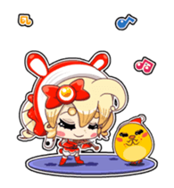 Pink Pink Childhood animated stickers 2 sticker #12274380