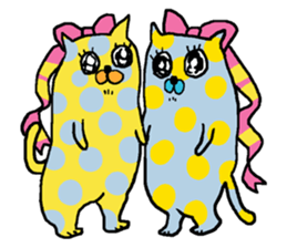 Onomatopoeia of women sticker #12274597