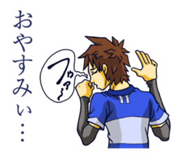 The occurrence during running 3 sticker #12274941
