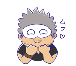 OVERTONE Ver.2 Pierre with humorous guys sticker #12275320